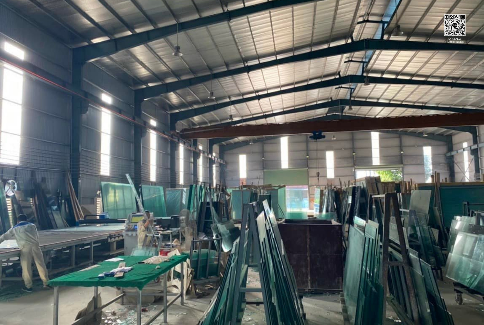 Hình ảnh nhà máy, hệ thống xưởng, đội ngũ kỹ thuật kính Thăng Long Glass