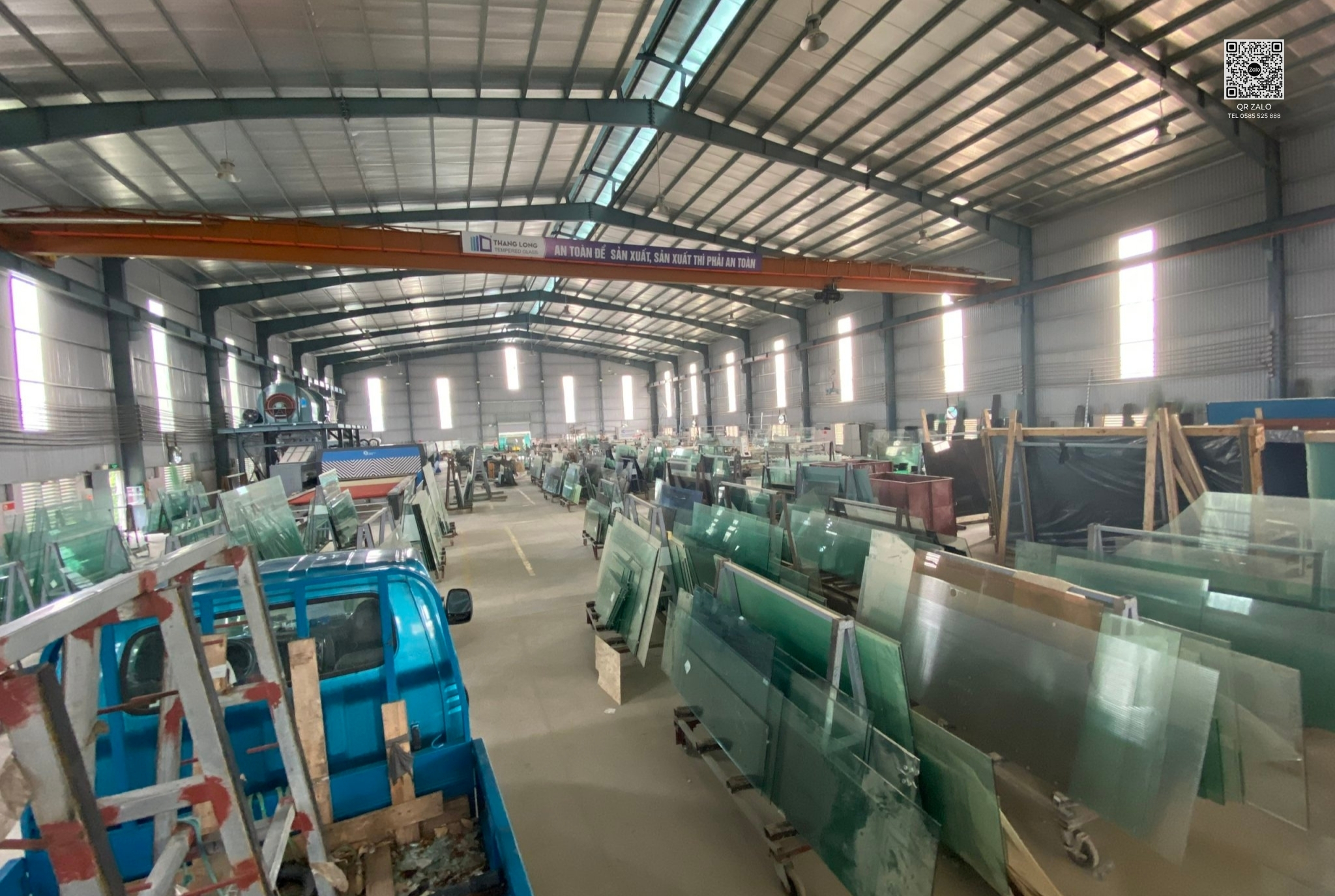 Hình ảnh nhà máy, hệ thống xưởng, đội ngũ kỹ thuật kính Thăng Long Glass