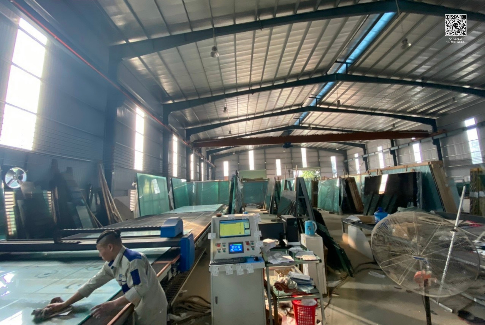Hình ảnh nhà máy, hệ thống xưởng, đội ngũ kỹ thuật kính Thăng Long Glass
