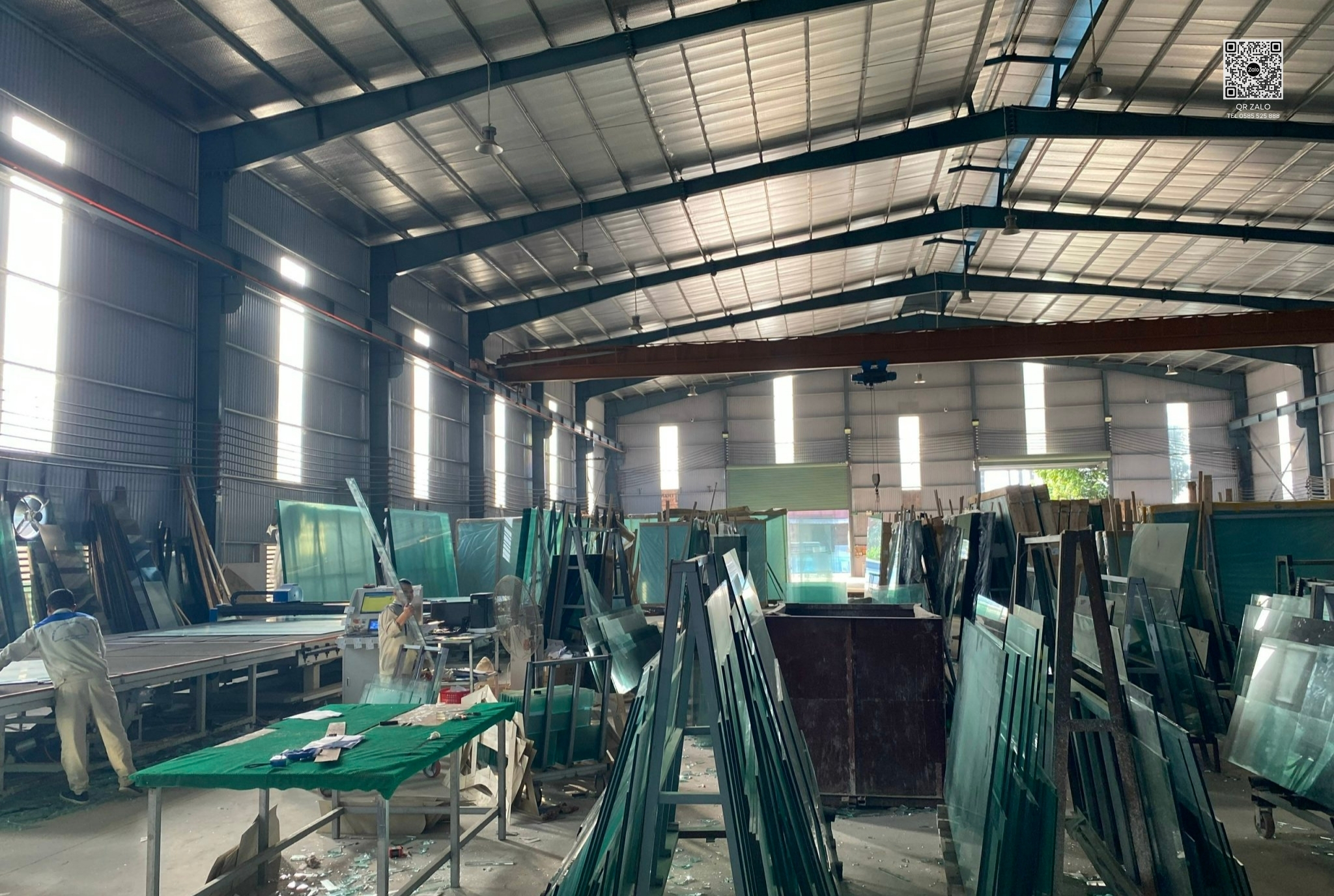 Hình ảnh nhà máy, hệ thống xưởng, đội ngũ kỹ thuật kính Thăng Long Glass